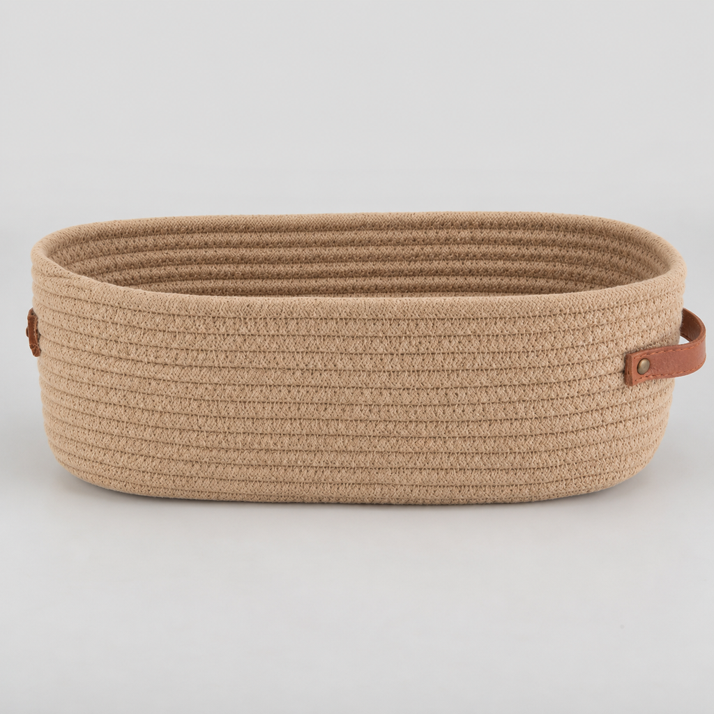 Multi-Purpose Woven Storage Basket - detail