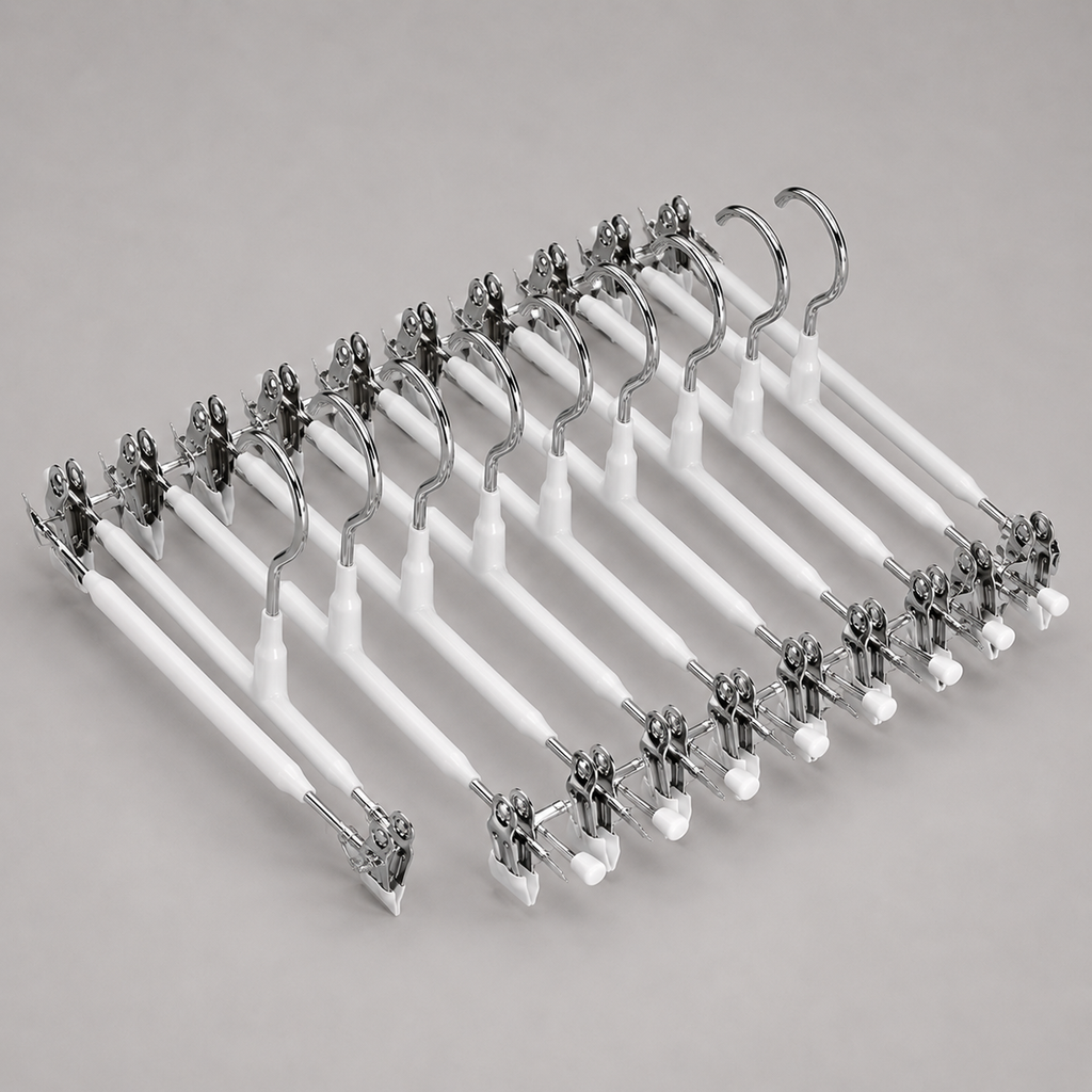 Skirt and pants clip hangers set
