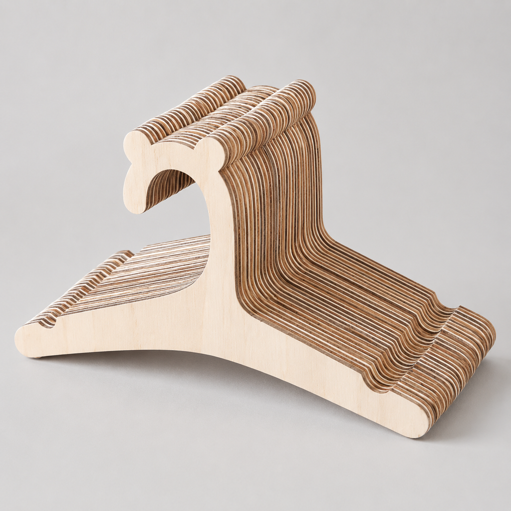 Kids Wooden Bear Hangers